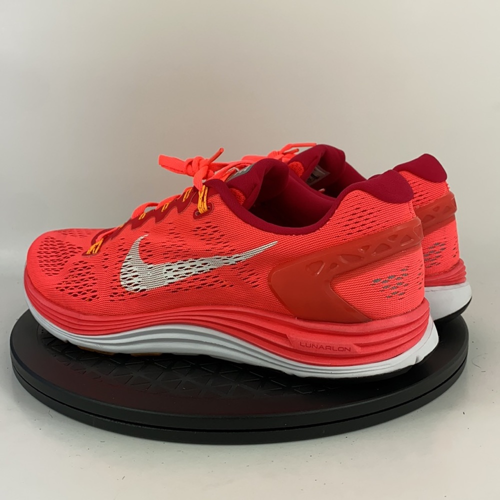 Nike Lunarglide+ 5 Mango Athletic Running Shoes 599395-601 Women's Size 9.5 - Picture 7 of 12